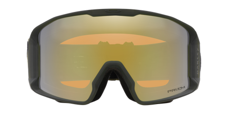 Oakley Line Miner™ L Snow Goggles - 2026 Matte Dark Brush Strap with Prizm Sage Gold Iridium Lenses