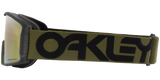 Oakley Line Miner™ L Snow Goggles - 2026 Matte Dark Brush Strap with Prizm Sage Gold Iridium Lenses