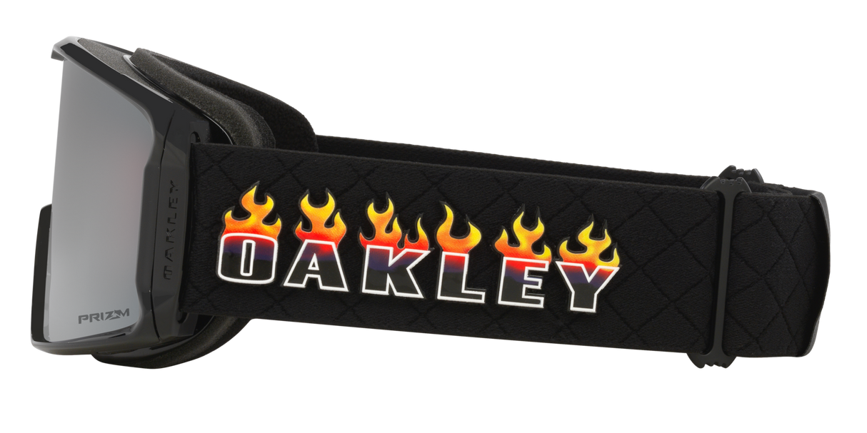 Oakley Line Miner™ L Rene Rinnekangas Signature Series Snow Goggles - 2026 Rene Rinnekangas Strap with Prizm Snow Black Iridium Lenses