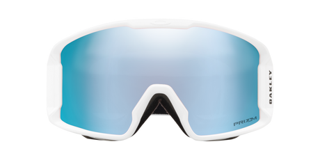 Oakley Line Miner™ M Snow Goggles - 2026 Matte White Strap with Prizm Snow Sapphire Iridium Lenses