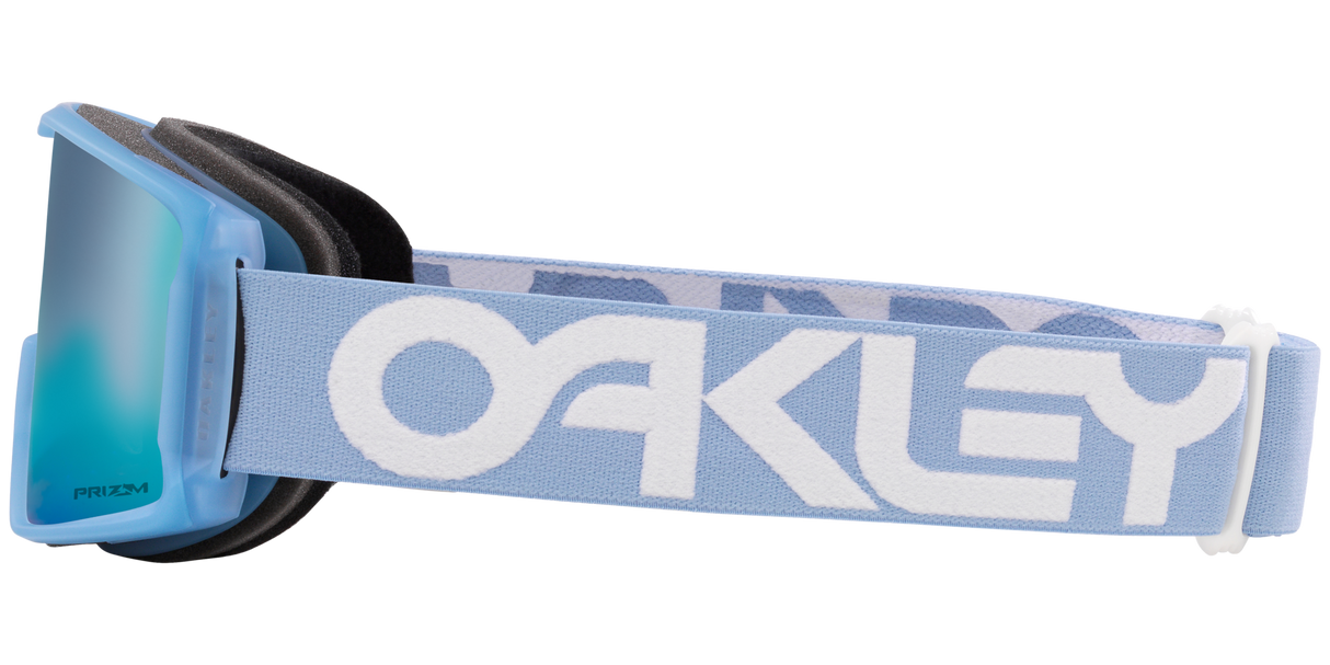 Oakley Line Miner™ M Snow Goggles - 2026 Stonewash Strap with Prizm Snow Sapphire Iridium Lenses