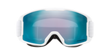 Oakley Line Miner™ S Youth Fit Snow Goggles - 2026 Matte White Strap with Prizm Snow Sapphire Iridium Lenses