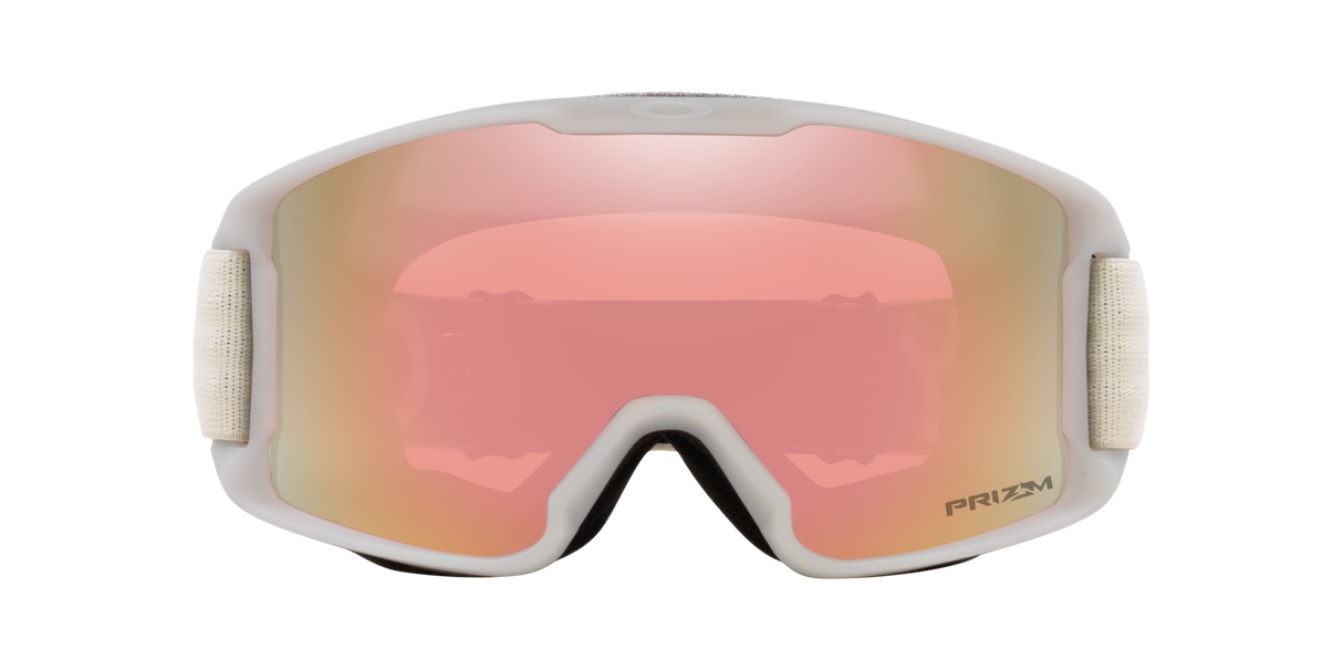 Oakley Line Miner™ S Youth Fit Snow Goggles - 2026 Cool Grey Strap with Prizm Rose Gold Iridium Lenses