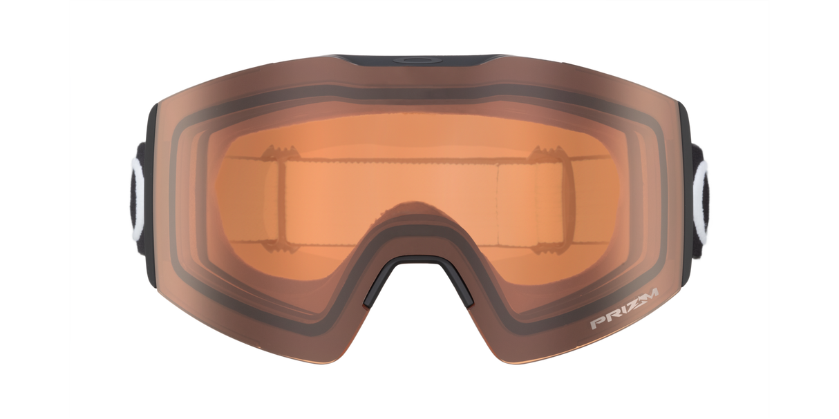 Oakley Fall Line™ M Snow Goggles - 2026 Matte Black with Prizm Snow Persimmon Lenses