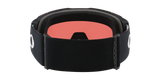 Oakley Line Miner™ Pro L Low Bridge Fit Snow Goggles - 2025 Matte Black Strap with Prizm Snow Sapphire Iridium Lens + Bonus Prizm Iced Iridium Lens