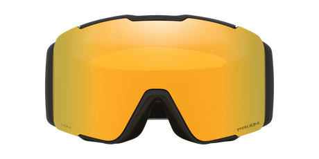Oakley Line Miner™ Pro L Snow Goggles - 2026 Black Forge Strap Prizm Snow 24k Iridium Lens + Bonus Prizm Sage Gold Iridium Lens