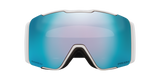 Oakley Line Miner™ Pro M Snow Goggles - 2026 Matte White Strap with Prizm Snow Sapphire Iridium Lens + Bonus Prizm Iced Iridium Lens