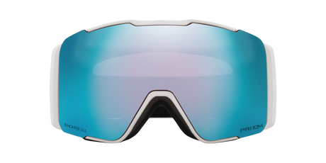 Oakley Line Miner™ Pro M Snow Goggles - 2026 Matte White Strap with Prizm Snow Sapphire Iridium Lens + Bonus Prizm Iced Iridium Lens
