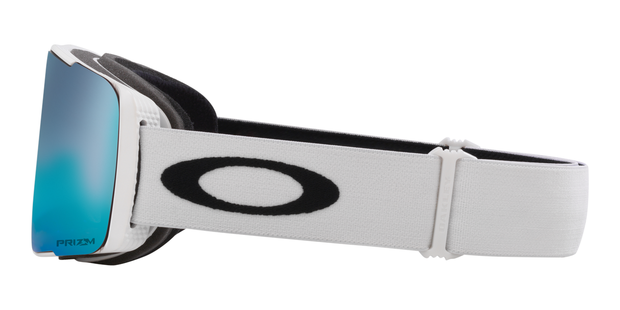 Oakley Line Miner™ Pro M Snow Goggles - 2026 Matte White Strap with Prizm Snow Sapphire Iridium Lens + Bonus Prizm Iced Iridium Lens
