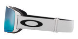 Oakley Line Miner™ Pro M Snow Goggles - 2026 Matte White Strap with Prizm Snow Sapphire Iridium Lens + Bonus Prizm Iced Iridium Lens
