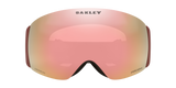 Oakley Flight Deck™ Pro M Snow Goggles - 2026 Matte Black with Prizm Rose Gold Iridium Lenses + Bonus Prizm Snow Black Iridium Lens