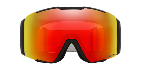 Oakley Line Miner™ Pro L Low Bridge Fit Snow Goggles - 2026 Matte Black Strap with Prizm Snow Torch Iridium Lens + Bonus Prizm Snow Iced Iridium Lens