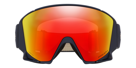 Oakley Flow Scape L Snow Goggles - 2026 India Ink Corduroy Strap with Prizm Torch Lens + Bonus Prizm Iced Lens