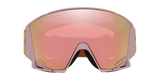 Oakley Flow Scape M Snow Goggles - 2026 Toadstool Static Strap with Prizm Rose Gold Iridium Lens + Bonus Prizm Snow Iced Iridium Lens