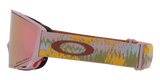 Oakley Flow Scape M Snow Goggles - 2026 Toadstool Static Strap with Prizm Rose Gold Iridium Lens + Bonus Prizm Snow Iced Iridium Lens