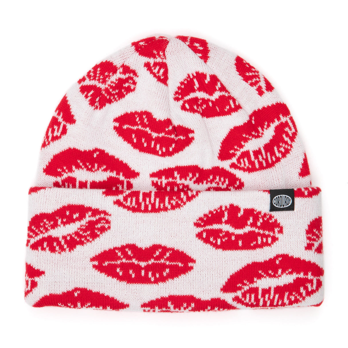 Corduroy 1-800 Beanie - White