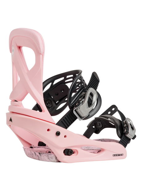 Women's Burton Scribe Re:Flex Snowboard Bindings - Pink