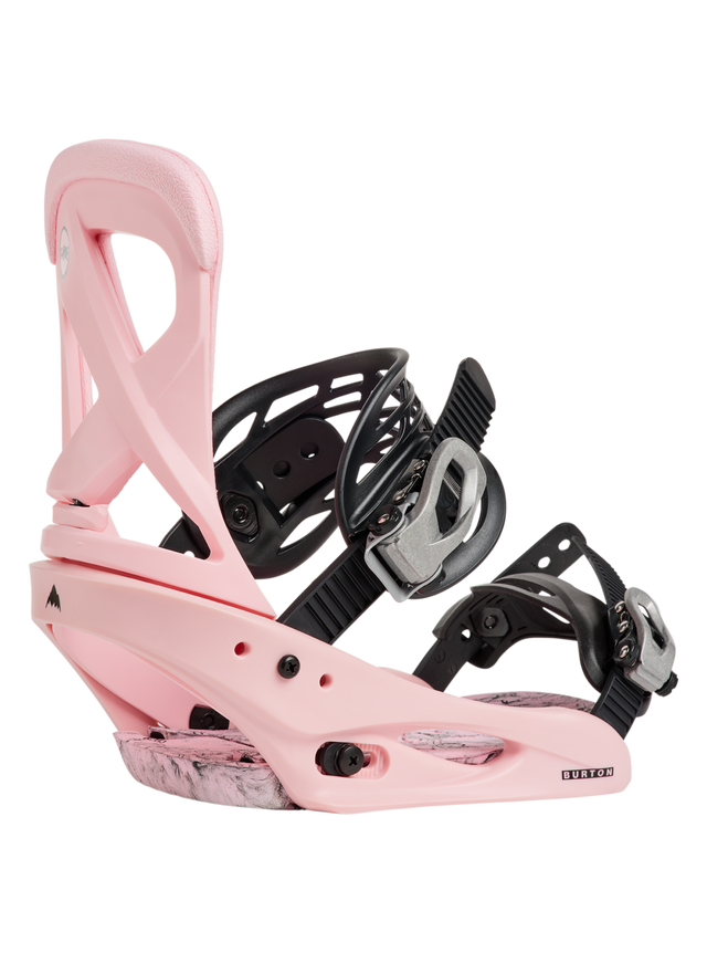Women's Burton Scribe Re:Flex Snowboard Bindings - Pink