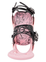 Women's Burton Scribe Re:Flex Snowboard Bindings - Pink - detail
