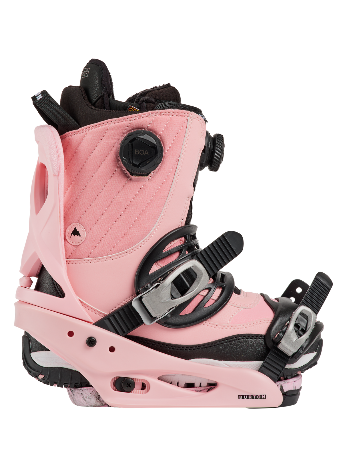 Women's Burton Scribe Re:Flex Snowboard Bindings - Pink - detail