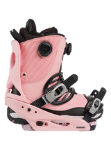 Women's Burton Scribe Re:Flex Snowboard Bindings - Pink - detail