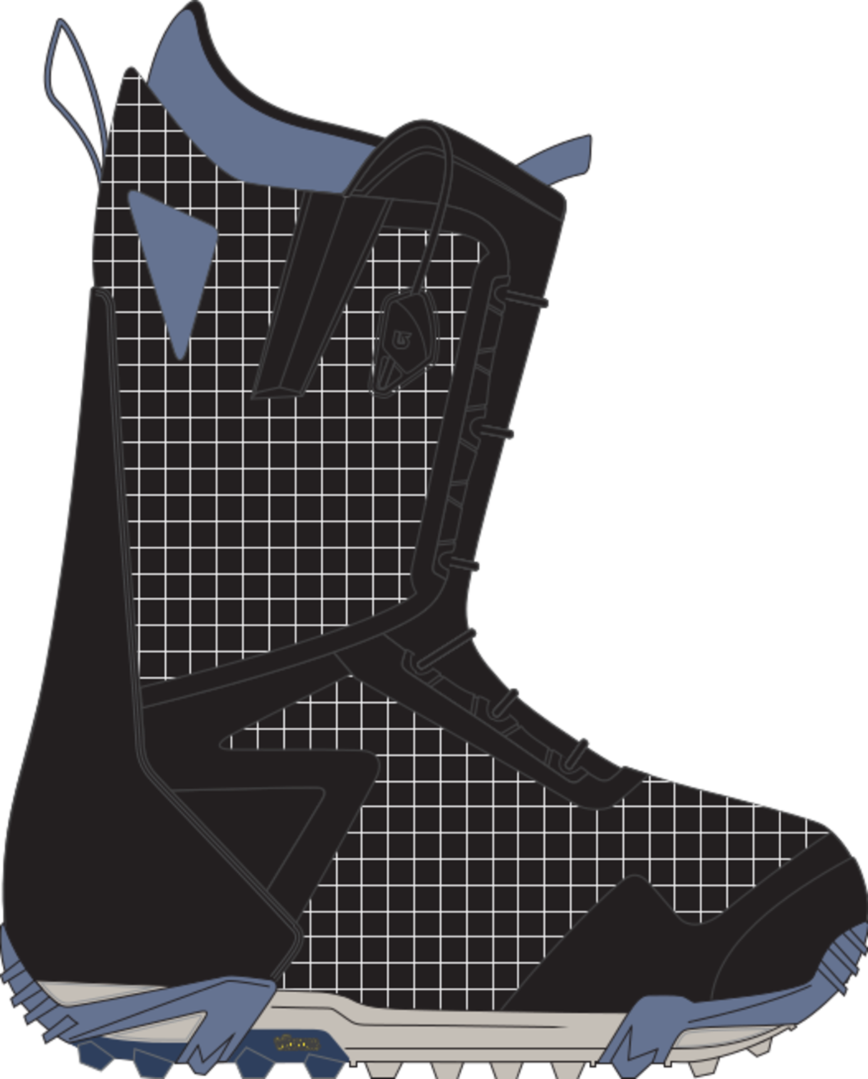 Burton Men's SLX Snowboard Boots 2024 - Black – Focus Boardshop