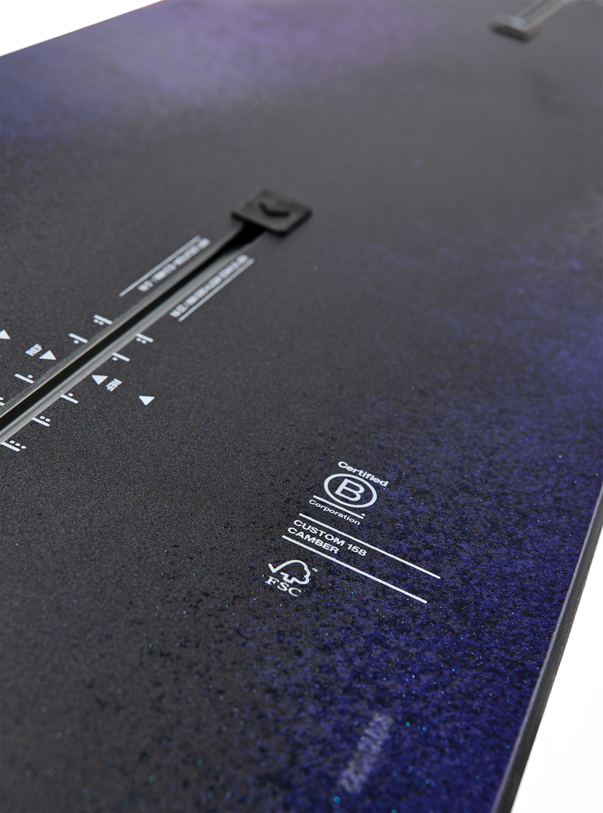 Men's Burton Custom Camber Snowboard - Faded - detail