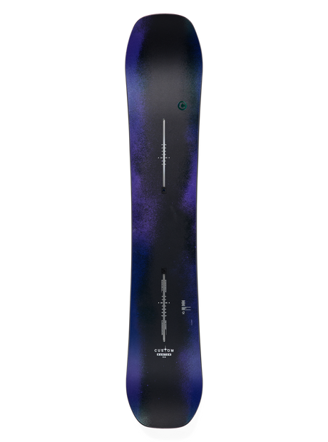 Men's Burton Custom Camber Snowboard - Faded - top graphic