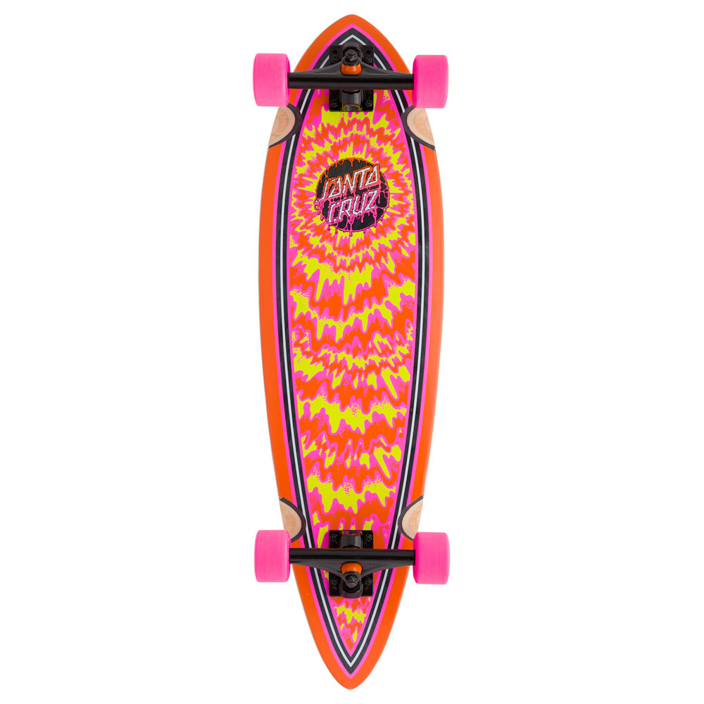 Santa Cruz Toxic Dot Splice Pintail Cruzer Skateboard Complete