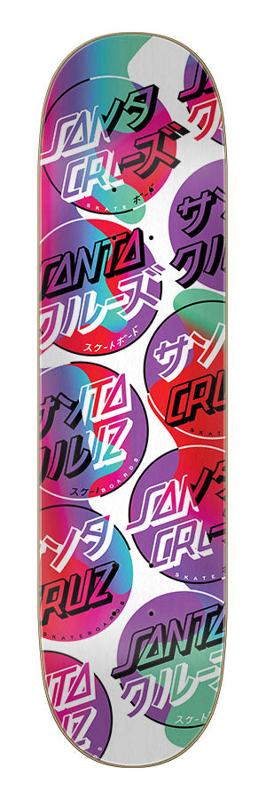 Santa Cruz Japanese Morph Dot Everslick VX Skateboard Deck 8.25"