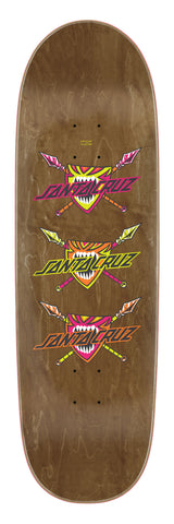 Santa Cruz Salba Firedance Pro Shaped Skateboard Deck 8.8"
