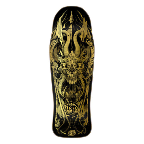 Santa Cruz Winkowski Primeval Gold Pro Shaped Skateboard Deck 10.34"