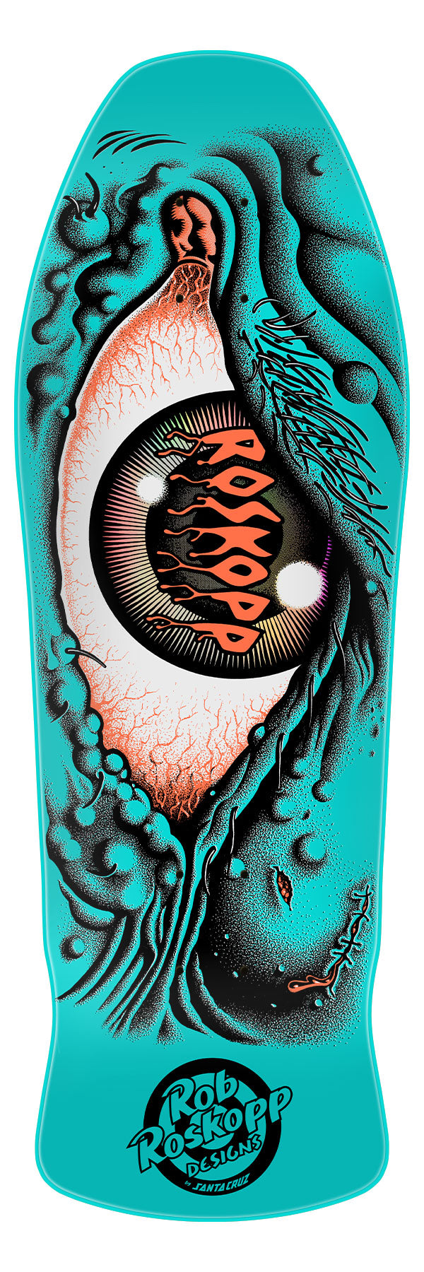 Santa Cruz Roskopp Eye Reissue Skateboard Deck 10.12"