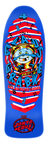 Santa Cruz Grabke All Around Reissue Skateboard Deck 9.89"