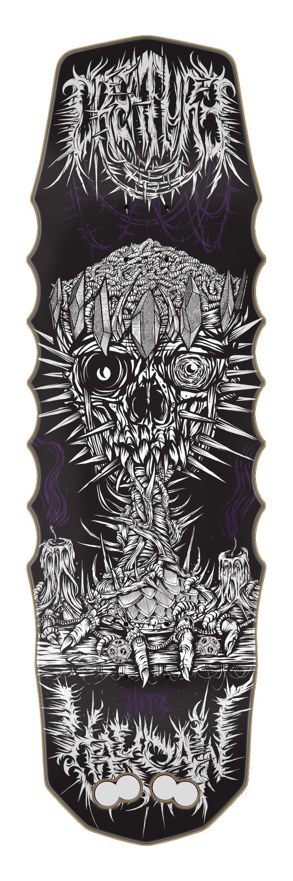 Creature Hitz Haksaw Grande Pro Skateboard Deck 9.5"