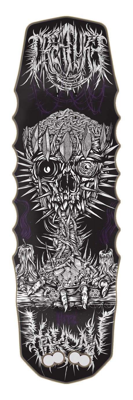 Creature Hitz Haksaw Grande Pro Skateboard Deck 9.5"