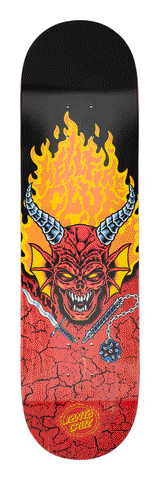Santa Cruz X Stranger Things Hellfire Club 8.25" Skateboard Decks
