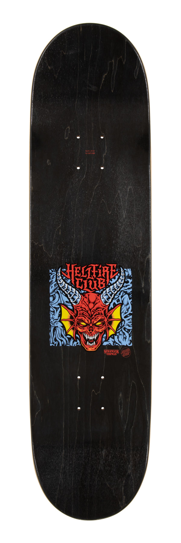 Santa Cruz X Stranger Things Hellfire Club 8.25" Skateboard Decks