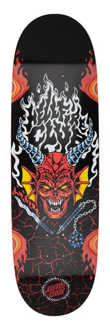 Santa Cruz X Stranger Things Hellfire Club Flames 9.00" Skateboard Decks