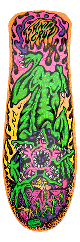 Santa Cruz X Stranger Things Salba Demogorgon 10.3" Skateboard Decks