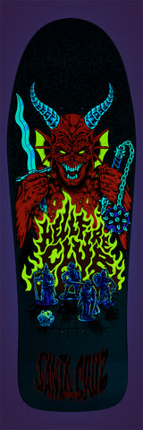 Santa Cruz X Stranger Things Knox Hellfire Pit 10.07" Skateboard Decks
