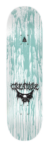 Creature Baekkel BLKMTL Pro Skateboard Deck 8.6"