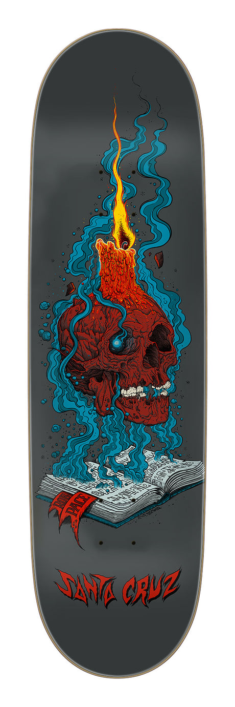 Santa Cruz Necromancer Pro Skateboard Deck 8.7"