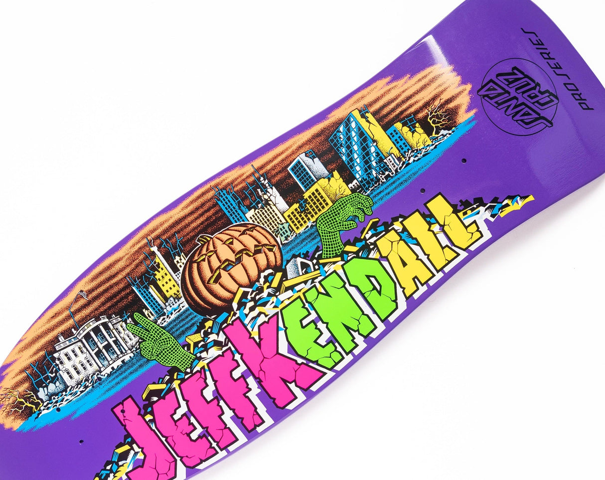 Santa Cruz Jeff Kendall Pumpkin Reissue Skateboard Deck 10"
