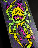 Creature Collin Provost Skull Spider Skateboard Deck 8.47"