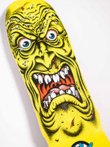 Santa Cruz Rob Roskopp Face Yellow Reissue Skateboard Deck 9.5"