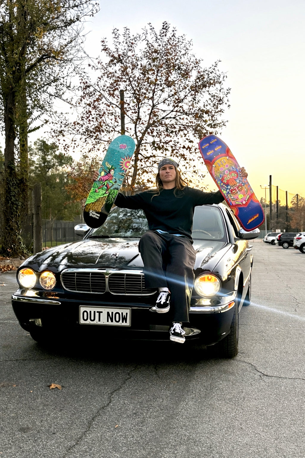 Santa Cruz Delfino Pinball Pro Skateboard Deck 9.14"