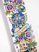 Santa Cruz Justin Sommer Tattooed Skateboard Deck 8.25"