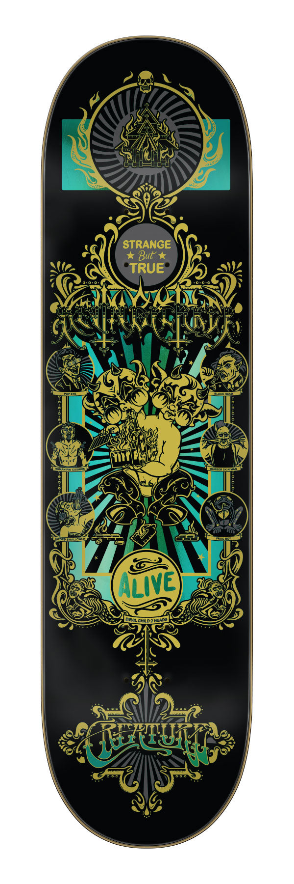 Creature Baekkel Slideshow Pro Skateboard Deck 8.25"