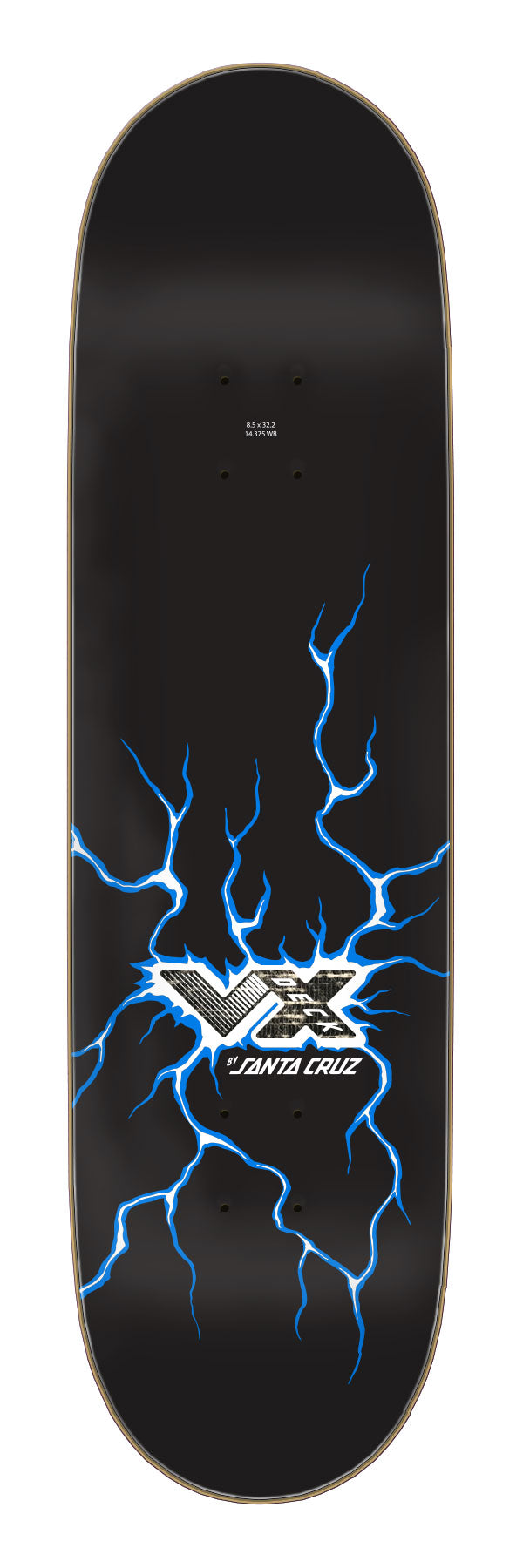 Santa Cruz Jake Wooten Calamity VX Skateboard Deck 8.5"